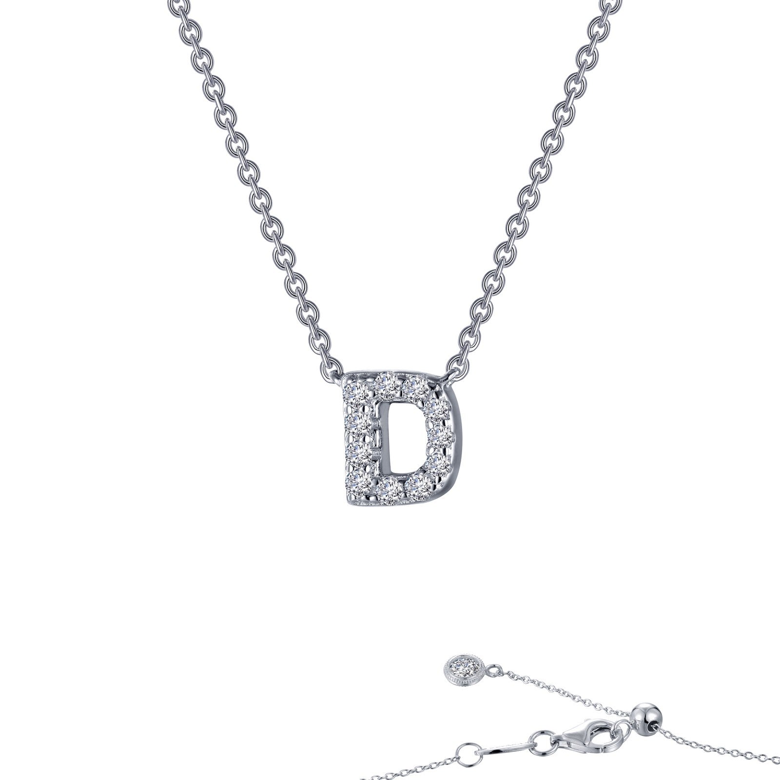 LAFONN Letter I Pendant Necklace 9N089CLP20