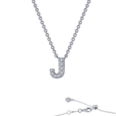 LAFONN Letter A Pendant Necklace 9N081CLP20