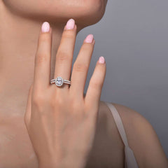 LAFONN Joined-At-The-Heart Wedding Set 9R039CLP05