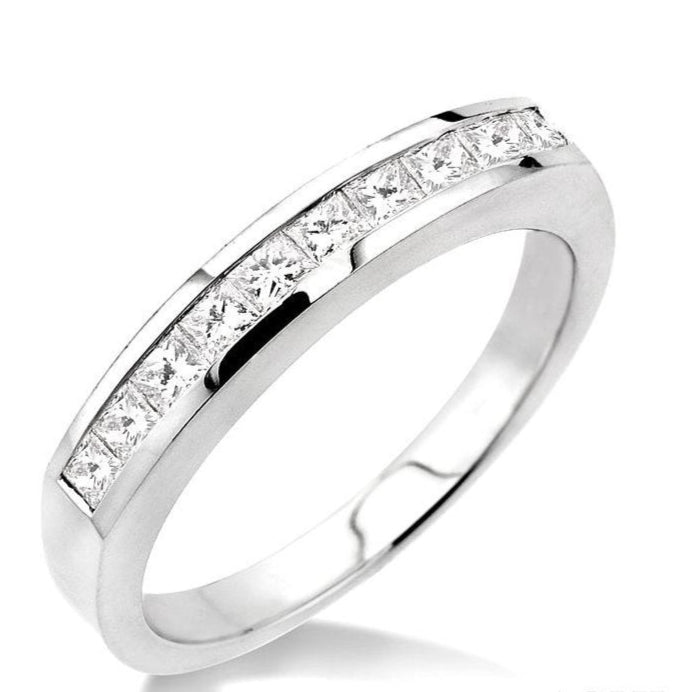 Parkplace Jewelers Channel Set Diamond Wedding Band 35073PPFHWG