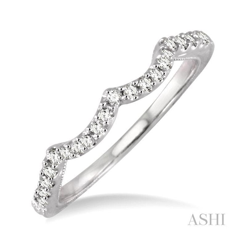 ASHI Diamond Wedding Band 26947PPFVWG-WB