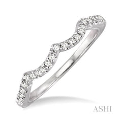 ASHI Diamond Wedding Band 26947PPFVWG-WB