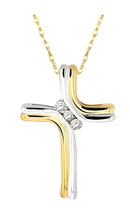 Parkplace Jewelers Cross Diamond Pendant 95428PPFNPD