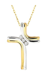 Parkplace Jewelers Cross Diamond Pendant 95428PPFNPD