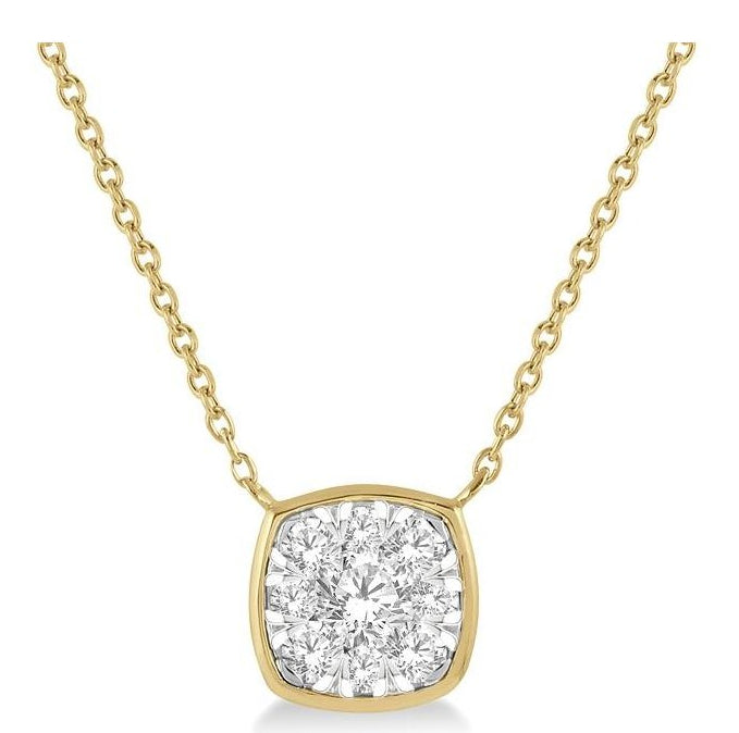 Parkplace Jewelers Cushion Shape Lovebright Essential Diamond Pendant 9980UPPFHNKYW