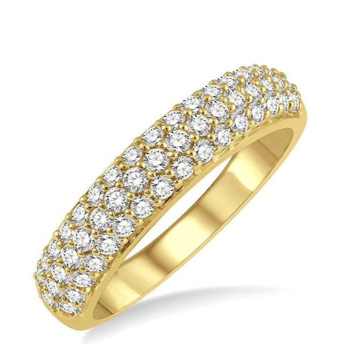 Parkplace Jewelers Pave-Set Diamond Wedding Band 310E3PPFHYG
