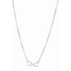 White Sterling Silver Polished Trend Fashion Necklace