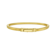 Yellow Sterling Silver Polished Bracelet