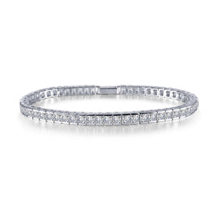 LAFONN Princess-Cut Tennis Bracelet B0031CLP67