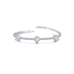LAFONN 2.4 CTW Flexible Station Tennis Bracelet B0190AGP68