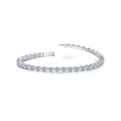 LAFONN Silver Brick Road Bracelet B0205CLP68