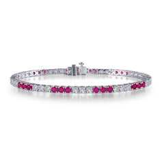 LAFONN 6.0 CTW Alternating Tennis Bracelet B2001CRP72