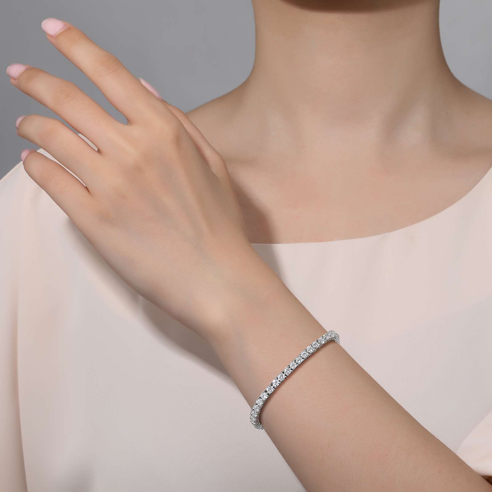 LAFONN 8 CTW Classic Tennis Bracelet B3003CLP67