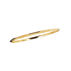 Yellow Gold Polished Stackable Bangles Bracelet