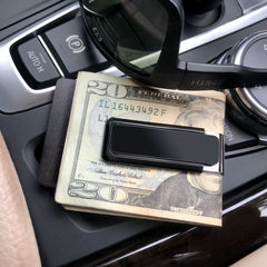 MClip Black Solid Slide Money Clip UV2-BKA-0000