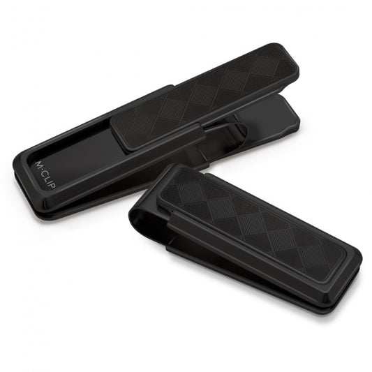 MClip Stainless Blackout Herringbone BK-BSS-BKHB