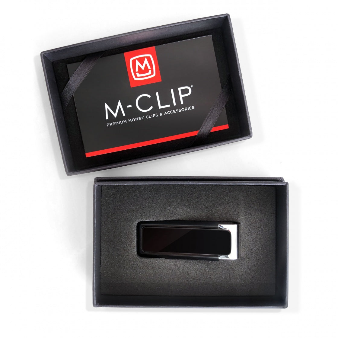 MClip Black Solid Slide Money Clip UV2-BKA-0000