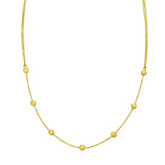 Yellow Gold Polished Transformable Gold Necklace