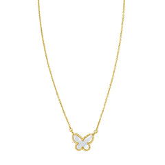 Yellow Gold Polished Primavera Collection Necklace
