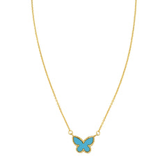 Yellow Gold Polished Primavera Collection Necklace