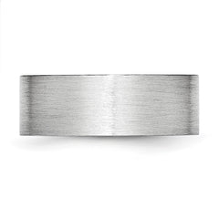 Chisel Cobalt Flat Satin 8mm Band