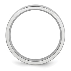 Chisel Cobalt Flat Polished 5mm Band