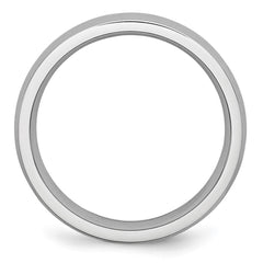 Chisel Cobalt Polished 5mm Half Round Band