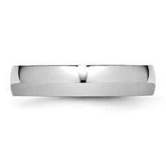 Chisel Cobalt Polished 5mm Half Round Band