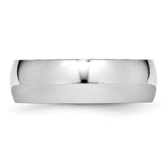 Chisel Cobalt Polished 7mm Half Round Band
