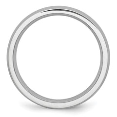 Chisel Cobalt Satin 5mm Half Round Band