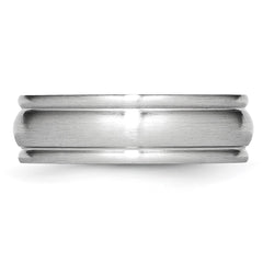 Chisel Cobalt Satin 7mm Rounded Edge Band
