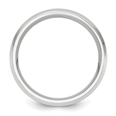 Chisel Cobalt Brushed and Polished with Yellow IP-plated Center Beveled Edge 8mm Band