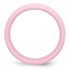 Chisel Ceramic Pink 8mm Polished Band