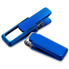 MClip Blue Solid Slide Money Clip UV2-BLA-0000