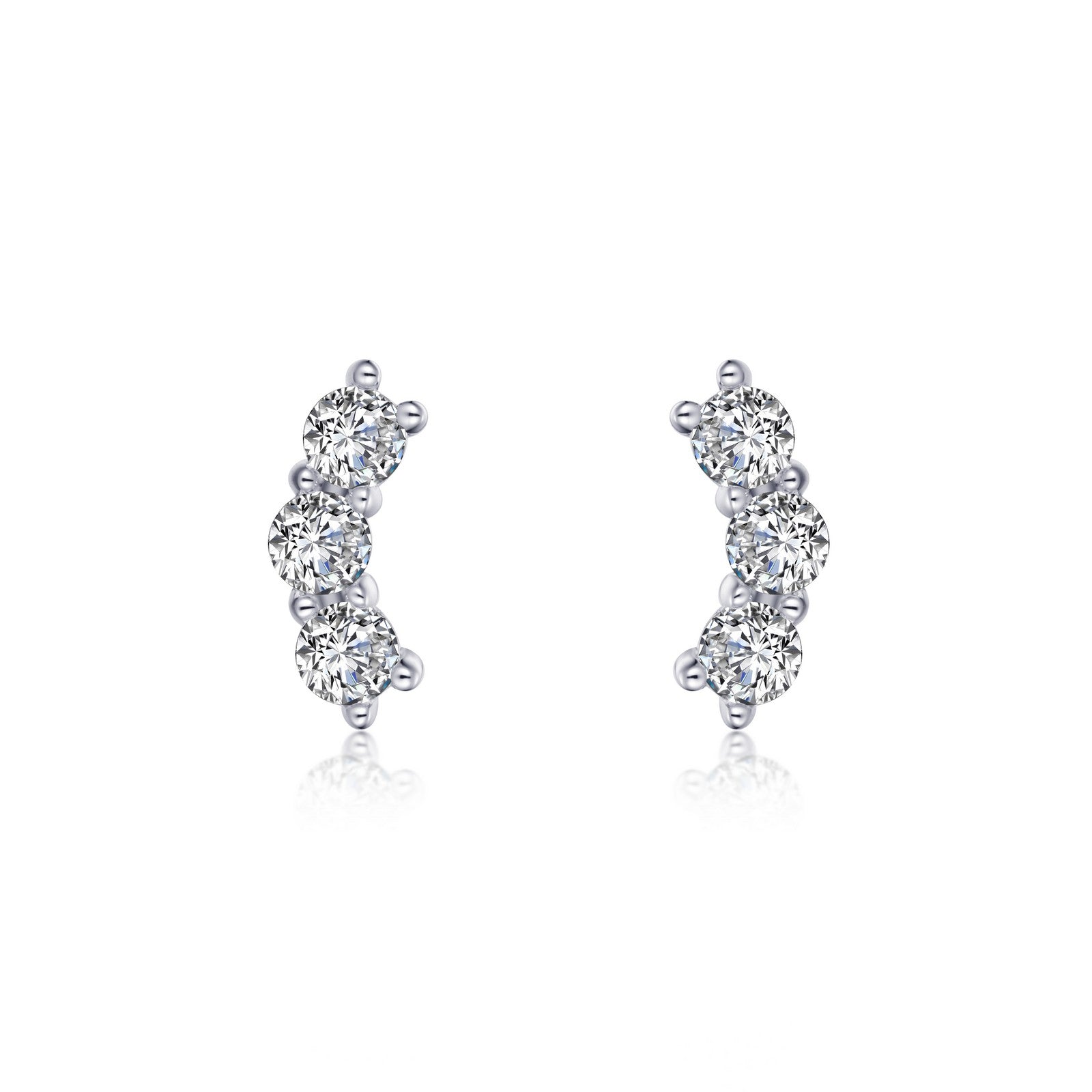 3-stone-stud-earrings