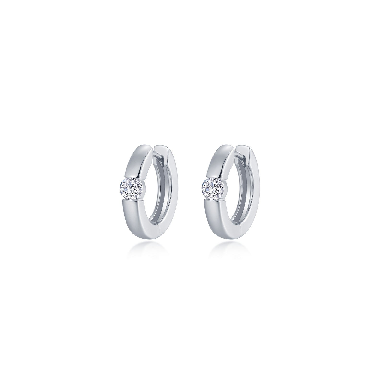 high-polished-huggie-earrings