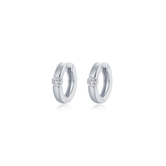 high-polished-huggie-earrings