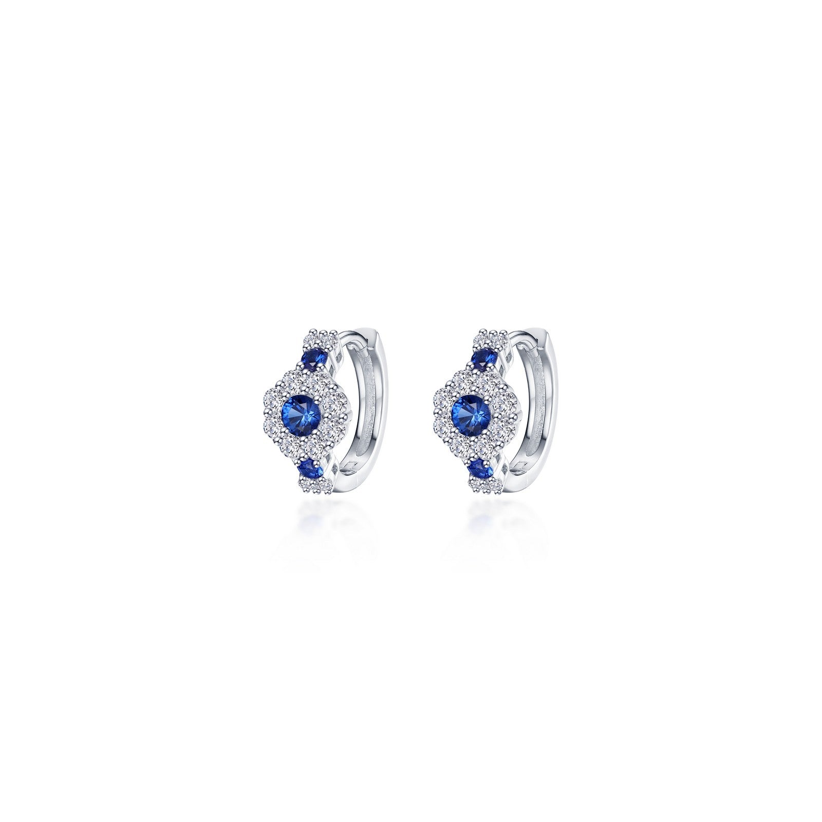 flower-huggie-hoop-earrings