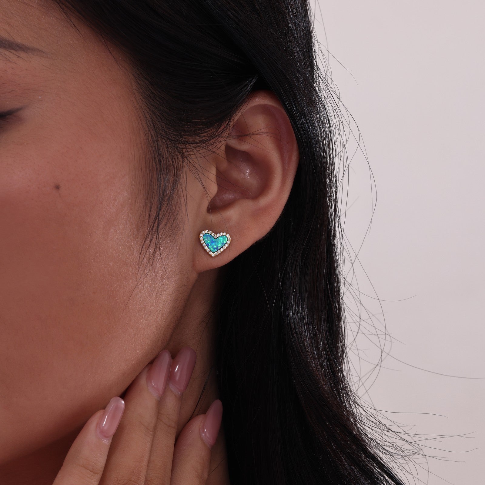 halo-heart-stud-earrings