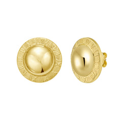 Yellow Gold Combination Earring Eleganza Collection Earring