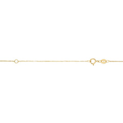 Yellow Gold Polished Double Extendable Box Necklace