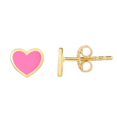 Yellow Gold Polished Children's Jewelry Earring