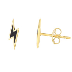 Yellow Gold Polished Children's Jewelry Earring