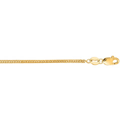 Yellow Gold Polished Foxtail Necklace