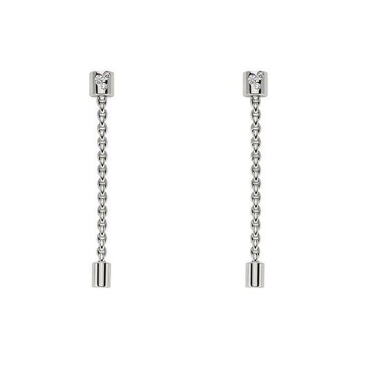 Fope Aria 18ct White Gold 0.09ct Diamond Pendant Earrings 89003OX_BB_B_XBX_000