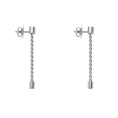 Fope Aria 18ct White Gold 0.09ct Diamond Pendant Earrings 89003OX_BB_B_XBX_000