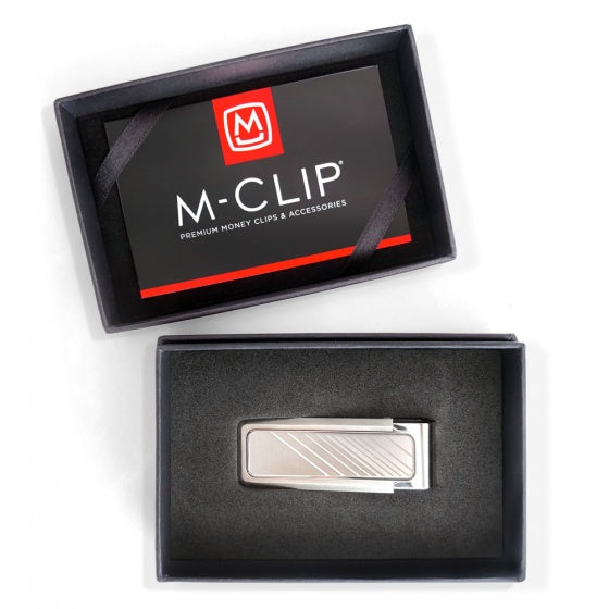 MClip Stainless Brushed With Etched Gradient SS-BSS-GRDT