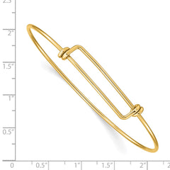 Gold Filled 1.65mm Expandable Bangle GF5042