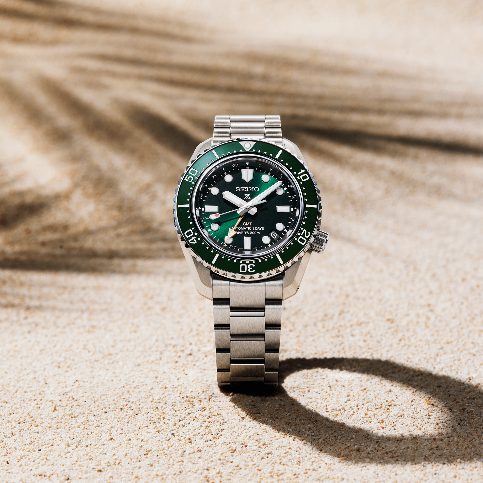 Seiko PROSPEX 1968 HERITAGE DIVER'S GMT Watch HBC001