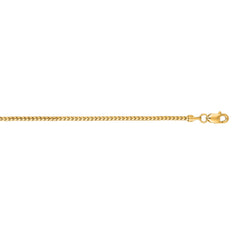Yellow Gold Diamond Cut/ Textured Ice Necklace